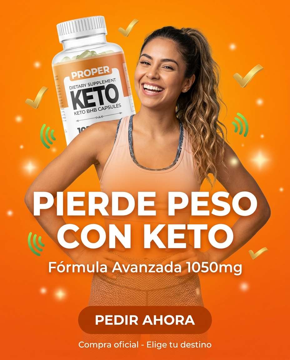 Cápsulas Proper Keto — fórmula cetogénica con BHB y MCT