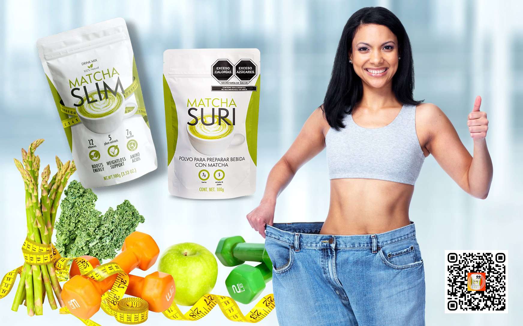 Matcha Slim / Matcha Suri – Natural Matcha Drink for Weight Loss