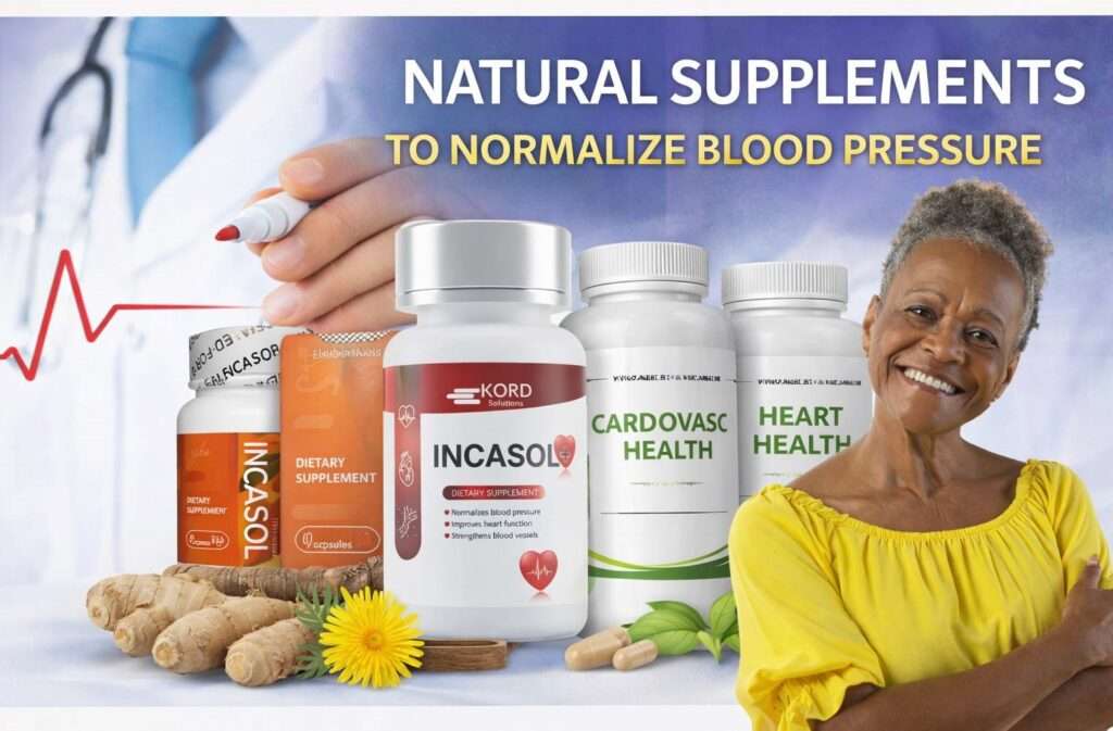 Incasol natural blood pressure support capsules — Kenya