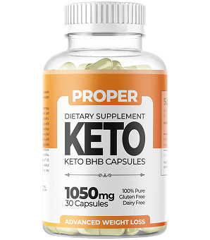 Proper Keto Cápsulas para Bajar de Peso — Compra Oficial